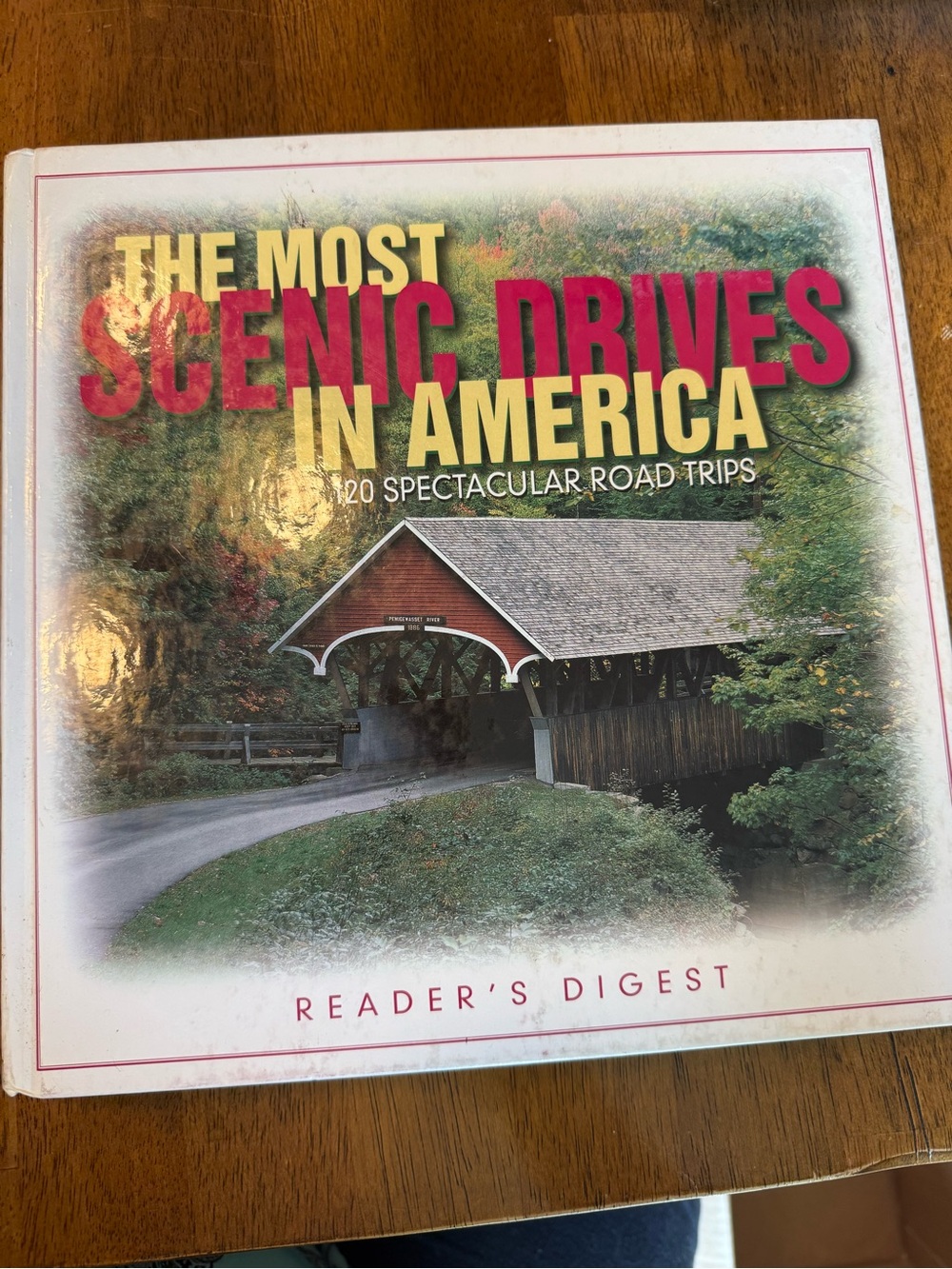 The Most Scenic Drives in America - Coffee Table Book (Red, Green)